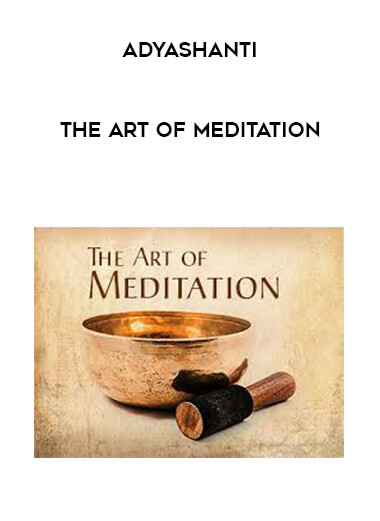 Adyashanti - The Art of Meditation download