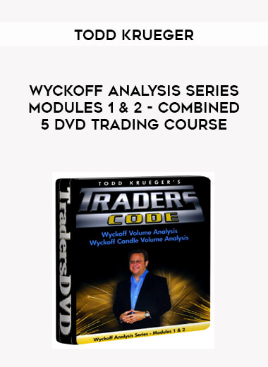 Todd Krueger - Wyckoff Analysis Series Modules 1 & 2 - Combined 5 DVD Trading Course download