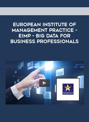 European Institute of Management Practice - EIMP- Big Data for Business Professionals download