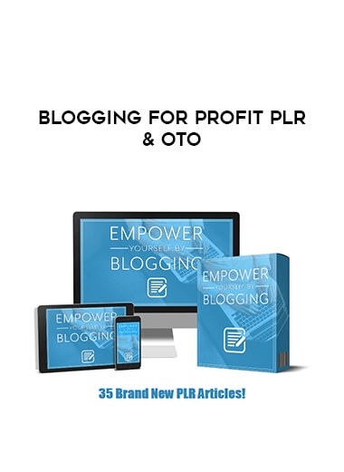 Blogging For Profit Plr & Oto download
