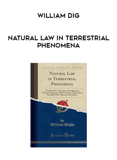 William Dig - Natural Law in Terrestrial Phenomena download