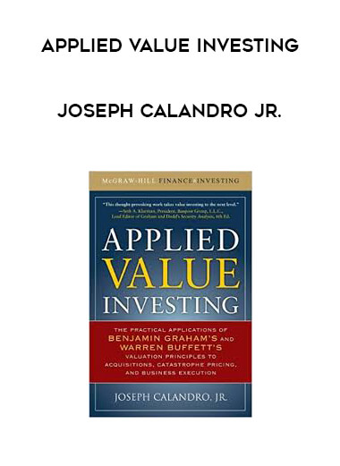 Joseph Calandro Jr. - Applied Value Investing download