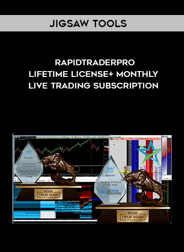 Jigsaw Tools + RapidTraderPro Lifetime License+ Monthly Live Trading Subscription download