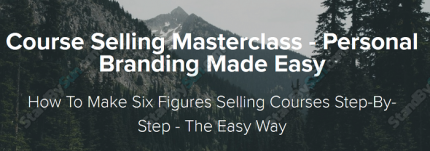 Jordan Mackey - Course Selling Masterclass - Personal Branding Made Easy download