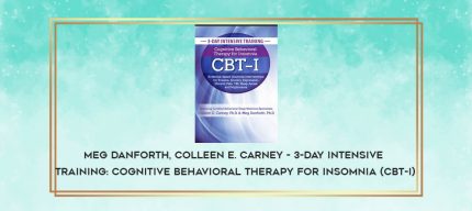 3-Day Intensive Training: Cognitive Behavioral Therapy for Insomnia (CBT-I): Evidence-based Insomnia Interventions for Trauma