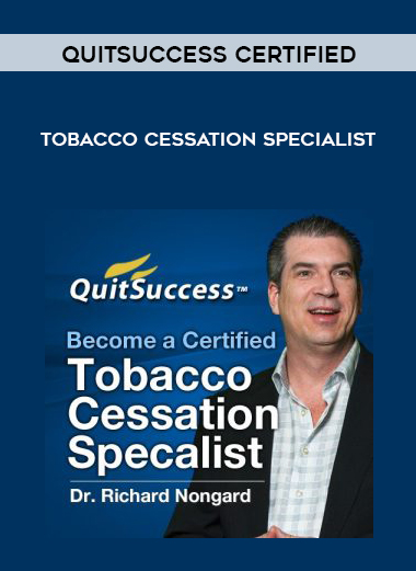 QuitSuccess Certified Tobacco Cessation Specialist download