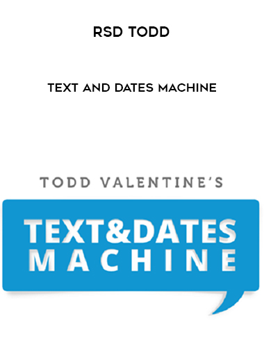 RSD Todd - Text And Dates Machine download