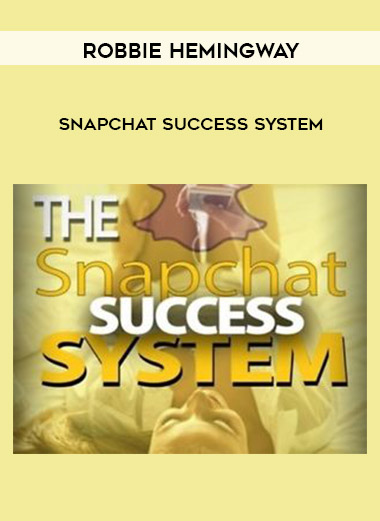 Robbie Hemingway - Snapchat Success System download