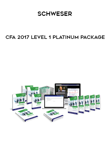 Schweser - CFA 2017 Level 1 Platinum Package download