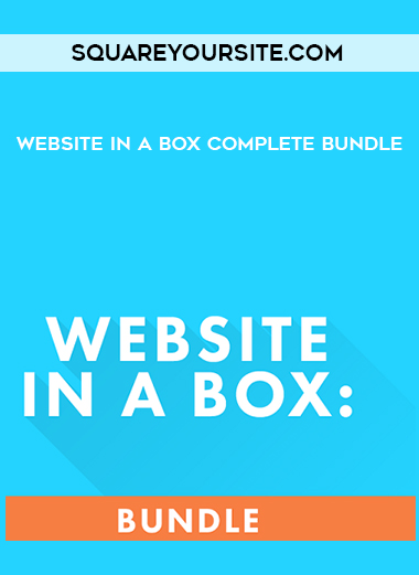 Squareyoursite.com - Website in a Box Complete Bundle download