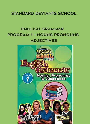 Standard Deviants School - English Grammar - Program 1 - Nouns Pronouns & Adjectives download