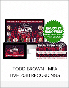 Todd Brown - MFA Live 2018 Recordings download