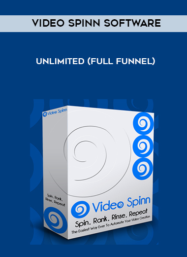 Video Spinn Software Unlimited (Full Funnel) download