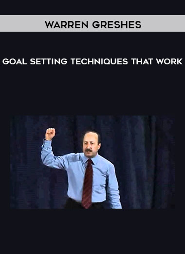 Warren Greshes - Goal Setting Techniques that Work download