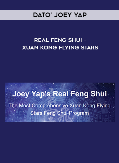 Dato' Joey Yap - Real Feng Shui - Xuan Kong Flying Stars download