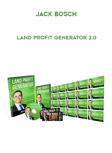 Jack Bosch - Land Profit Generator 2.0 download
