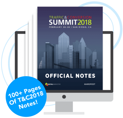 Traffic & Conversion Summit 2018 Notes download
