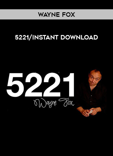 Wayne Fox - 5221/ instant download download